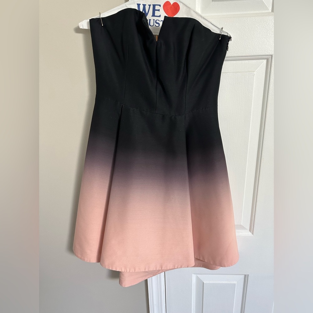 Halston Heriatge Pink Ombré Dress